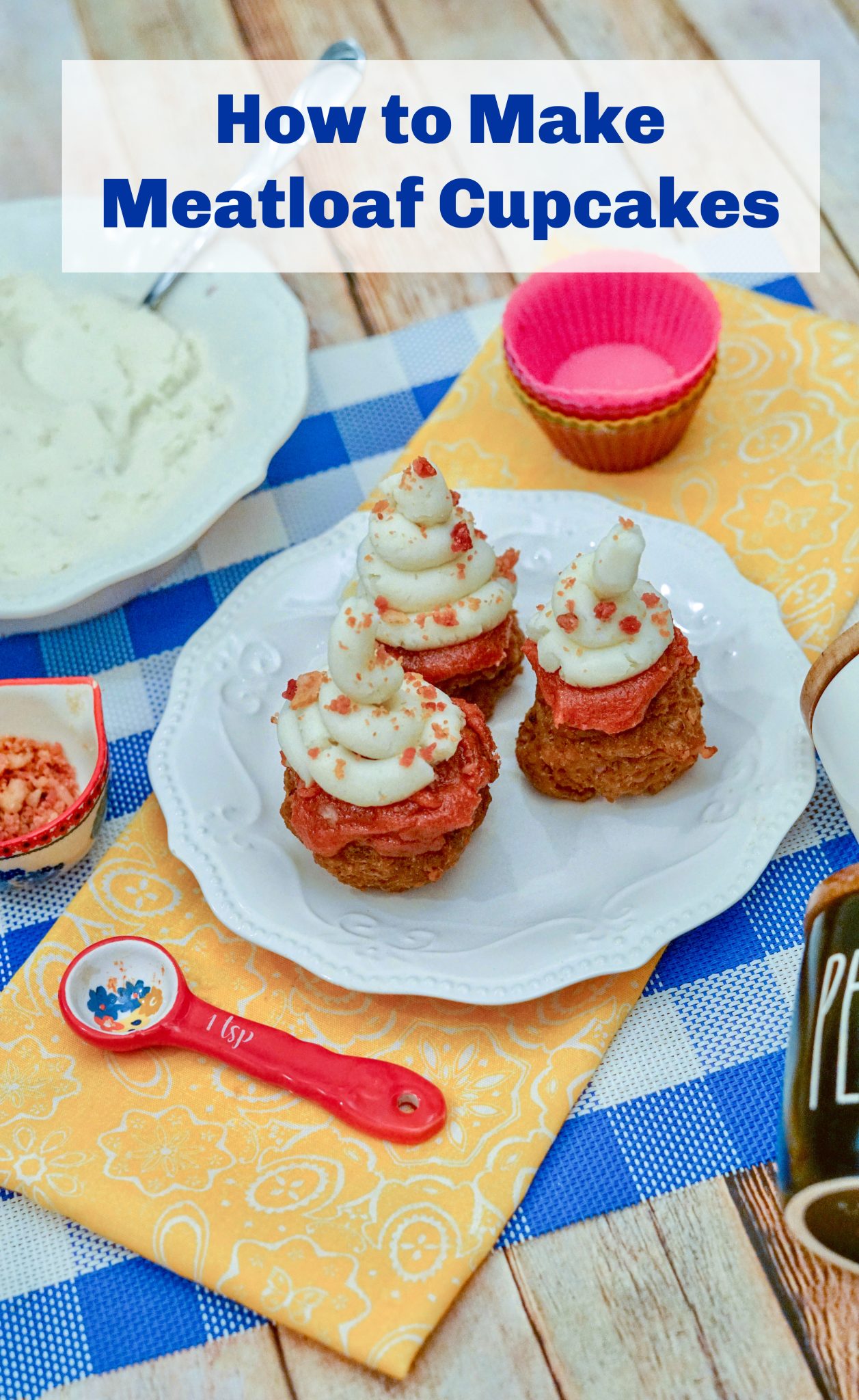 Meatloaf Cupcakes Recipe Mixin Mamas