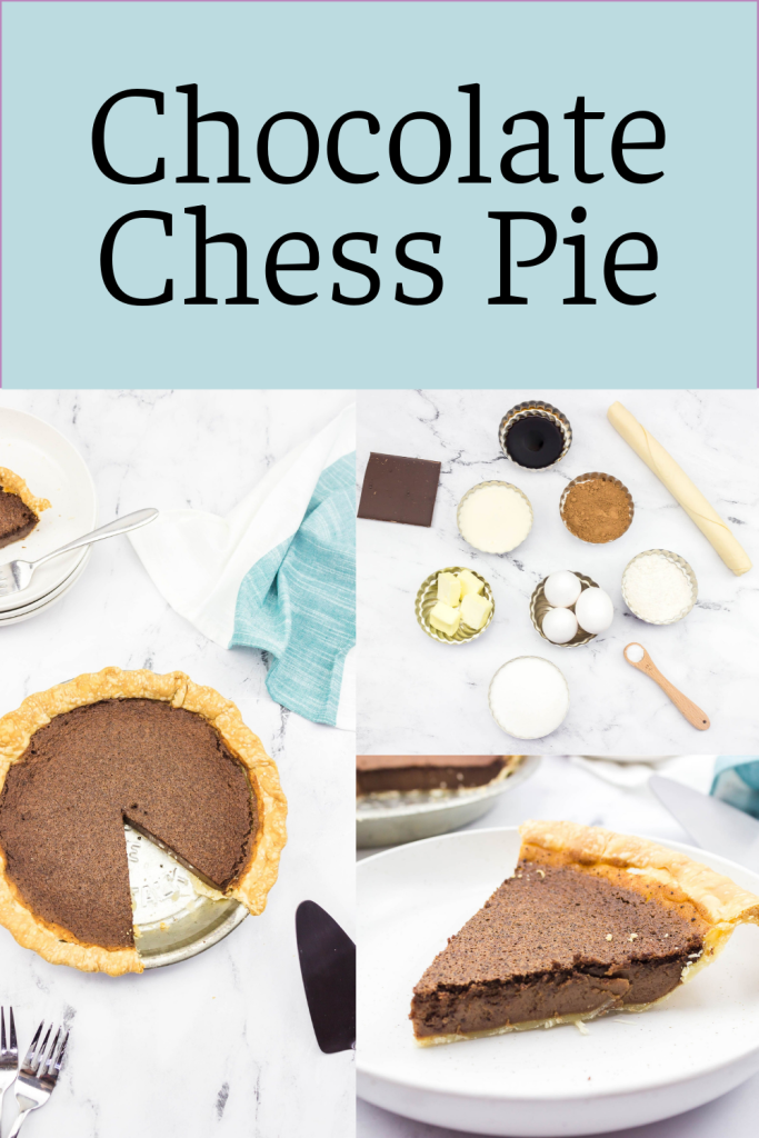 classic southern chocolate chess pie