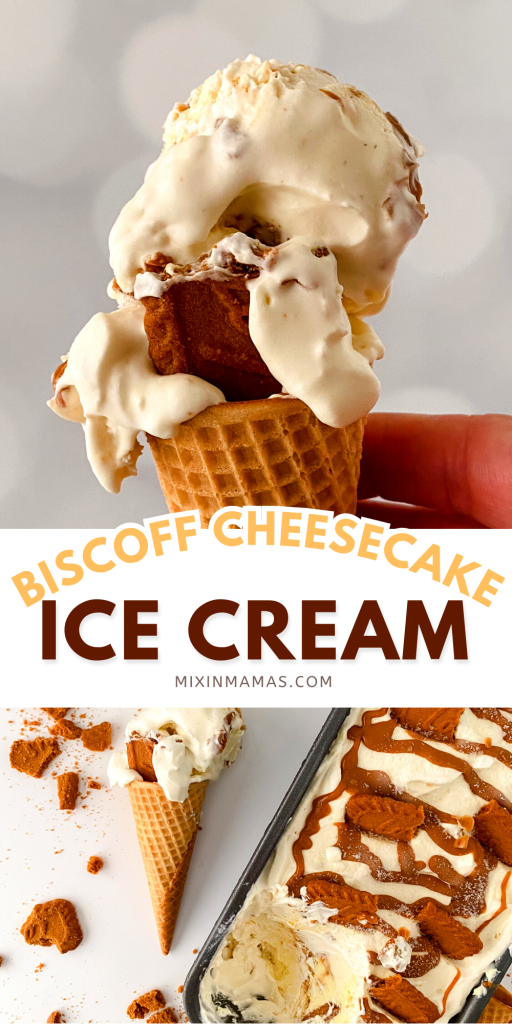 Biscoff Cheesecake Ice Cream