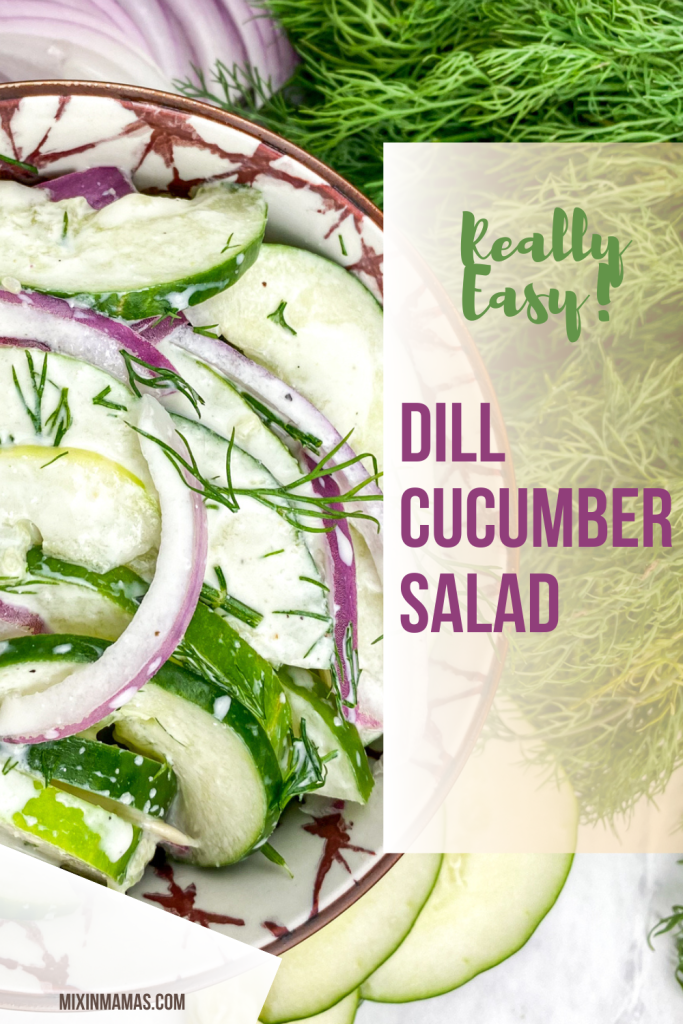 Easy Dill Cucumber Salad