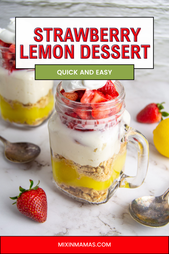 quick and easy strawberry lemon dessert